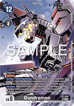 Gundramon (EX7-048) - Special Limited Set (Alternative Art) [SLM-EX7-048]