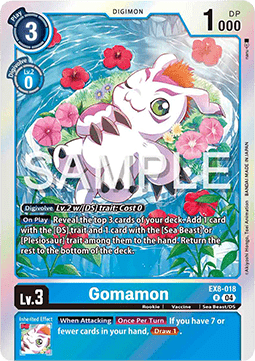 Gomamon (EX8-018) - Chain of Liberation (Rare) [EX-08-018]