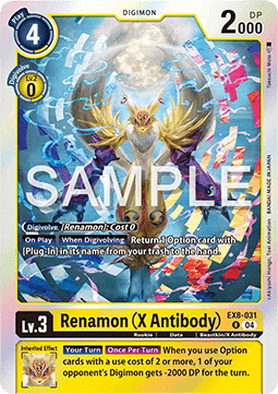 Renamon (X Antibody) (EX8-031) (V.1) - Chain of Liberation (Rare) [EX-08-031]