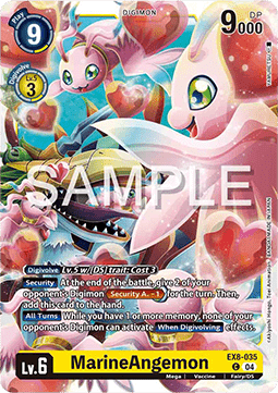 MarineAngemon (EX8-035) (V.1) - Chain of Liberation (Common) [EX-08-035]