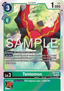 Tentomon (EX8-039) - Chain of Liberation (Rare) [EX-08-039]