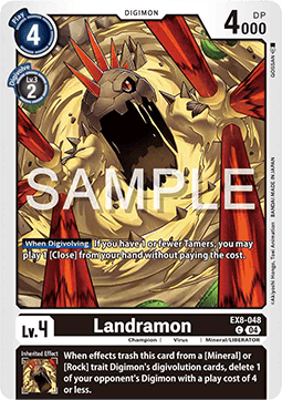 Landramon (EX8-048) (V.1) - Chain of Liberation (Common) [EX-08-048]