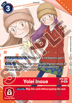 Yolei Inoue (BT8-085) - Premium Bandai Products (Alternative Art) [PB-XX-BT8-085]