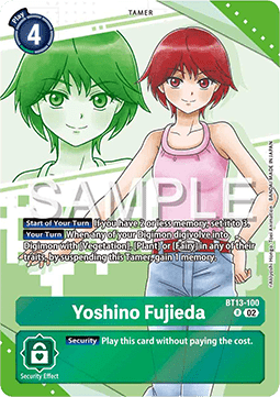 Yoshino Fujieda (BT13-100) - Premium Bandai Products (Alternative Art) [PB-XX-BT13-100]