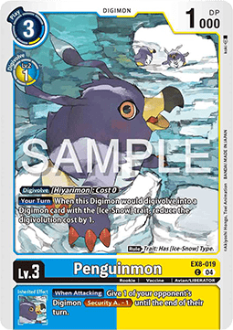 Penguinmon (EX8-019) (V.1) - Chain of Liberation (Common) [EX-08-019]