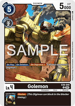 Golemon (EX8-049) (V.1) - Chain of Liberation (Common) [EX-08-049]