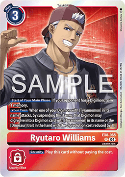 Ryutaro Williams (EX8-065) (V.1) - Chain of Liberation (Rare) [EX-08-065]