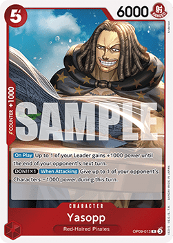 Yasopp (OP09-013) - Emperors in the New World (Rare) [OP09-013]