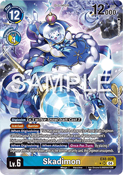 Skadimon (EX8-028) (V.2) - Chain of Liberation (Alternative Art) [EX-08-028]