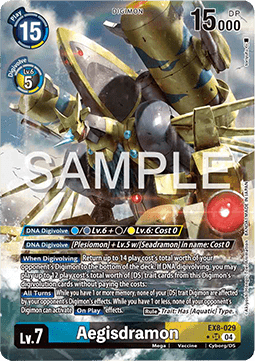 Aegisdramon (EX8-029) (V.2) - Chain of Liberation (Alternative Art) [EX-08-029]