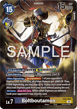 Boltboutamon (EX8-064) (V.2) - Chain of Liberation (Alternative Art) [EX-08-064]