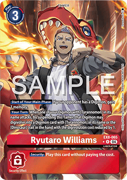 Ryutaro Williams (EX8-065) (V.2) - Chain of Liberation (Alternative Art) [EX-08-065]