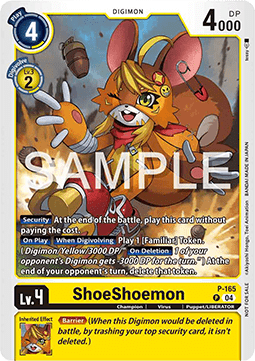 ShoeShoemon (P-165) - Promos (Promo) [P-165]