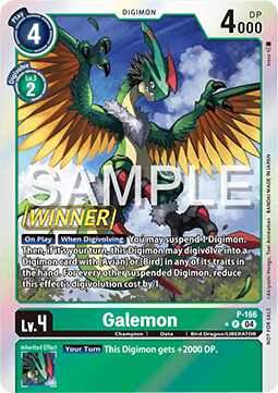 Galemon (P-166) - Official Tournament Pack Events (Alternative Art) [OTPE-P-166]