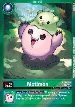 Motimon (EX8-004) (V.2) - Chain of Liberation (Alternative Art) [EX-08-004]