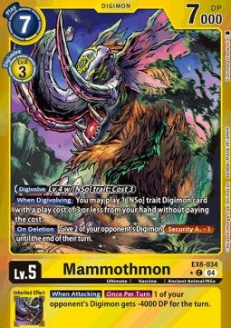 Mammothmon (EX8-034) (V.2) - Chain of Liberation (Alternative Art) [EX-08-034]