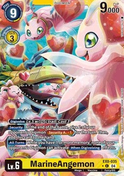 MarineAngemon (EX8-035) (V.2) - Chain of Liberation (Alternative Art) [EX-08-035]