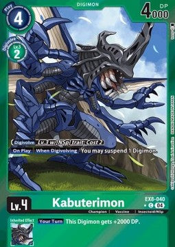 Kabuterimon (EX8-040) (V.2) - Chain of Liberation (Alternative Art) [EX-08-040]