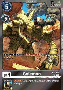 Golemon (EX8-049) (V.2) - Chain of Liberation (Alternative Art) [EX-08-049]