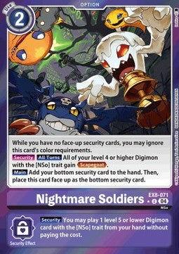 Nightmare Soldiers (EX8-071) (V.2) - Chain of Liberation (Alternative Art) [EX-08-071]