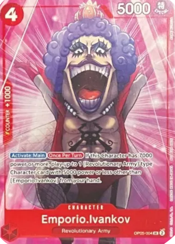 Emporio.Ivankov (OP05-004) (V.1) - Unnumbered Promos (Uncommon) [UP-OP05-004]