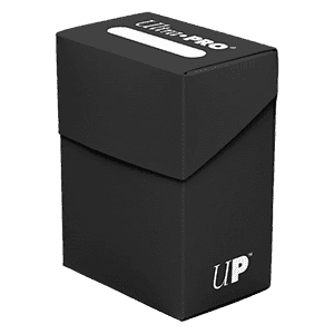 Ultra-Pro Solid Black Deck Box (V.2)