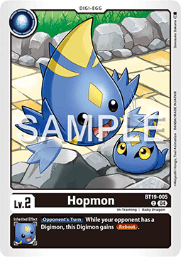 Hopmon (BT19-005) - Special Booster Ver 2.5 (Common) [SB2.5-BT19-005]