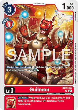 Guilmon (BT19-007) - Special Booster Ver 2.5 (Uncommon) [SB2.5-BT19-007]