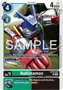 Ballistamon (BT19-047) - Special Booster Ver 2.5 (Common) [SB2.5-BT19-047]