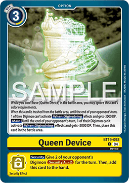 Queen Device (BT19-093) - Special Booster Ver 2.5 (Common) [SB2.5-BT19-093]