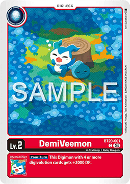 DemiVeemon (BT20-001) - Special Booster Ver 2.5 (Common) [SB2.5-001]