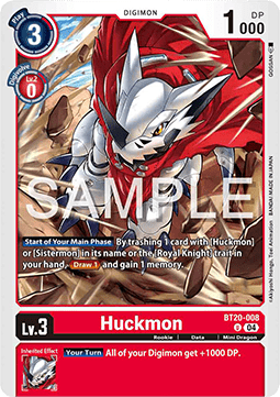 Huckmon (BT20-008) - Special Booster Ver 2.5 (Uncommon) [SB2.5-008]