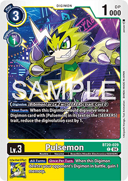 Pulsemon (BT20-029) - Special Booster Ver 2.5 (Common) [SB2.5-029]