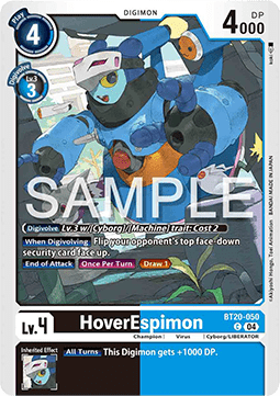 HoverEspimon (BT20-050) - Special Booster Ver 2.5 (Common) [SB2.5-050]