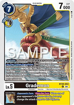 Grademon (BT20-053) - Special Booster Ver 2.5 (Uncommon) [SB2.5-053]