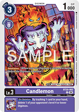 Candlemon (BT20-062) - Special Booster Ver 2.5 (Common) [SB2.5-062]