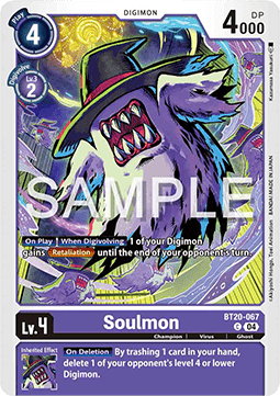Soulmon (BT20-067) - Special Booster Ver 2.5 (Common) [SB2.5-067]