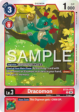 Dracomon (BT20-007) - Special Booster Ver 2.5 (Rare) [SB2.5-007]
