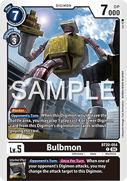 Bulbmon (BT20-054) - Special Booster Ver 2.5 (Common) [SB2.5-054]