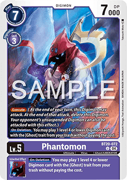 Phantomon (BT20-072) - Special Booster Ver 2.5 (Uncommon) [SB2.5-072]