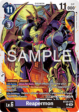 Reapermon (BT20-078) - Special Booster Ver 2.5 (Uncommon) [SB2.5-078]