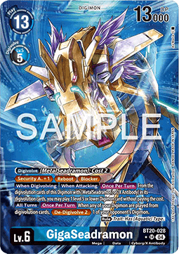 GigaSeadramon (BT20-028) (V.2) - Special Booster Ver 2.5 (Alternative Art) [SB2.5-028]