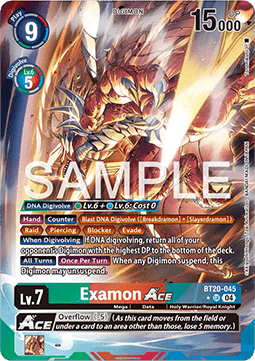 Examon Ace (BT20-045) (V.2) - Special Booster Ver 2.5 (Alternative Art) [SB2.5-045]