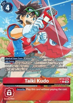 Taiki Kudo (BT19-079) (V.2) - Special Booster Ver 2.5 (Alternative Art) [SB2.5-BT19-079]