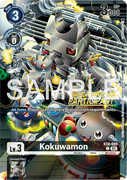 Kokuwamon (BT8-059) (V.1) - Championship 2025 Promos (Alternative Art) [CP25-BT8-059]