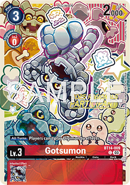 Gotsumon (BT14-009) (V.1) - Championship 2025 Promos (Alternative Art) [CP25-BT14-009]