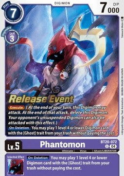 Phantomon (BT20-072) - Promos: Special Booster Ver 2.5 (Alternative Art) [SB2.5P-BT20-072]