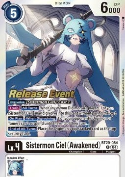Sistermon Ciel (Awakened) (BT20-084) - Promos: Special Booster Ver 2.5 (Alternative Art) [SB2.5P-BT20-084]