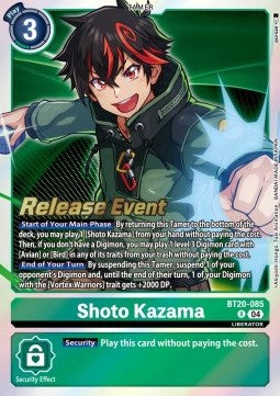Shoto Kazama (BT20-085) - Promos: Special Booster Ver 2.5 (Alternative Art) [SB2.5P-BT20-085]