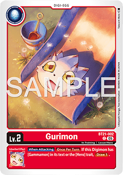 Gurimon (BT21-002) - World Convergence (Common) [BT-21-002]